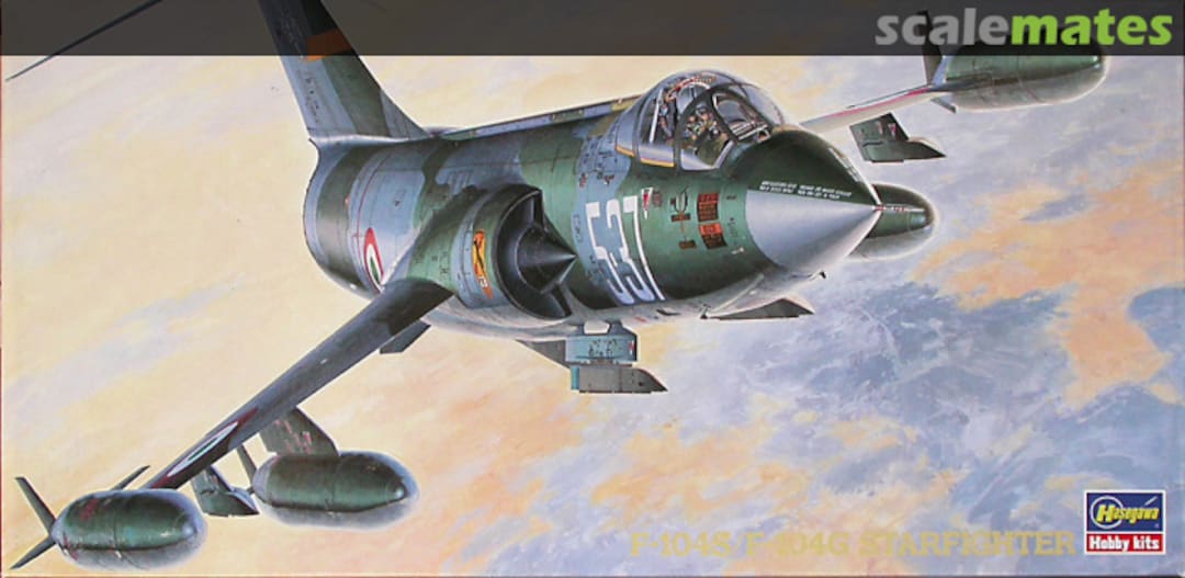 Boxart F-104S/F-104G Starfighter 02817 Hasegawa