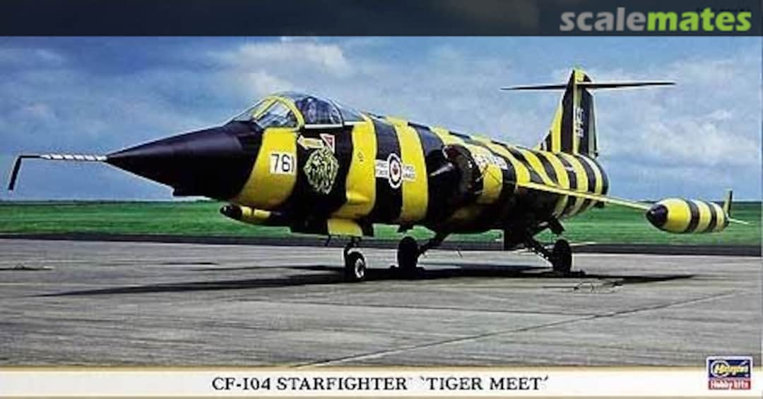 Boxart CF-104 Starfighter 'Tiger Meet' 09712 Hasegawa