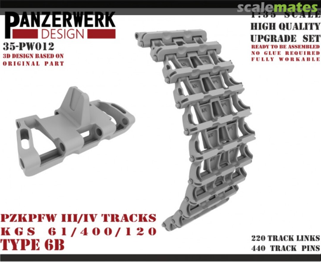 Boxart Panzer III/IV type 6B 35-PW012 Panzerwerk design