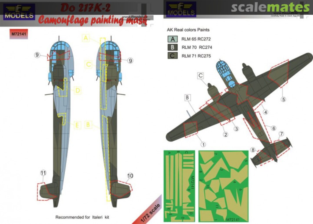 Boxart Do 217 K-2 M72141 LF Models