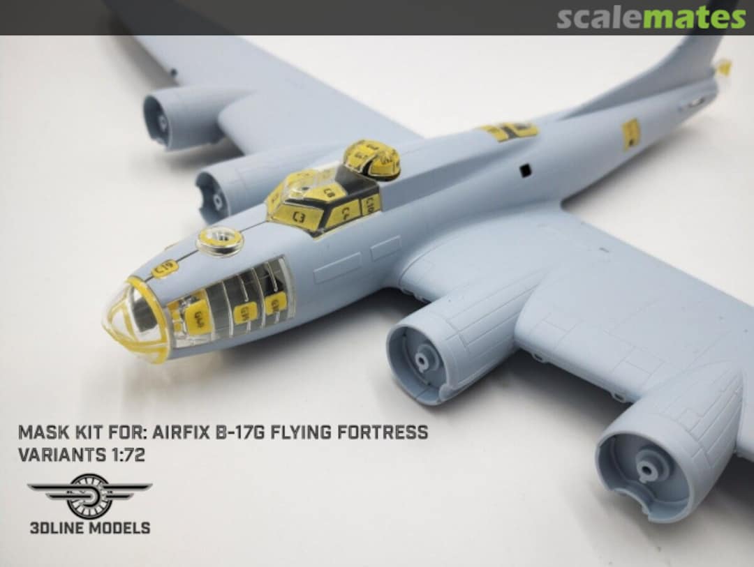 Boxart B-17G Flying Fortress MA01019 3D Line Models