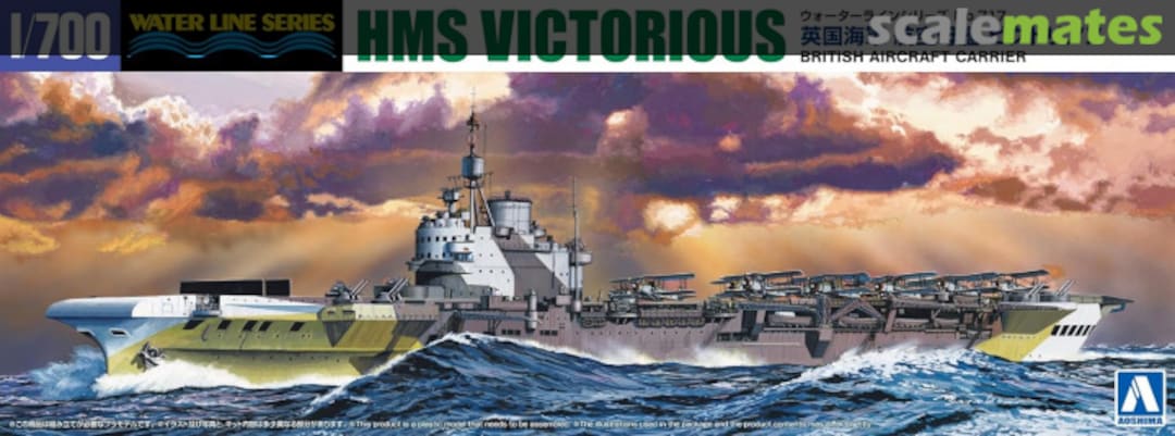 Boxart British Aircraft Carrier HMS Victorious 069622 Aoshima