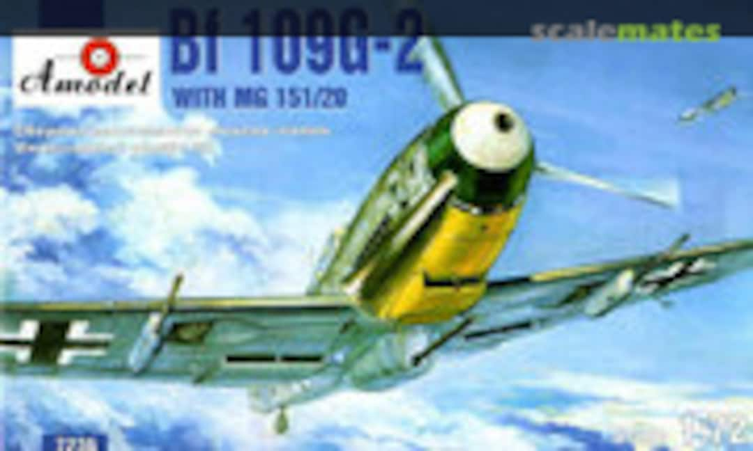 1:72 Bf 109G-2 with MG 151/20 (Amodel 7236)