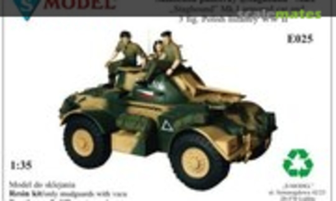 1:35 &quot;Staghound&quot; Mk.I Armoured car (S-Model (Poland) E025)