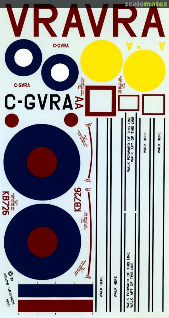 Boxart Avro Lancaster - 419 "Moose" Squadron G-1-48 Arrow Graphics