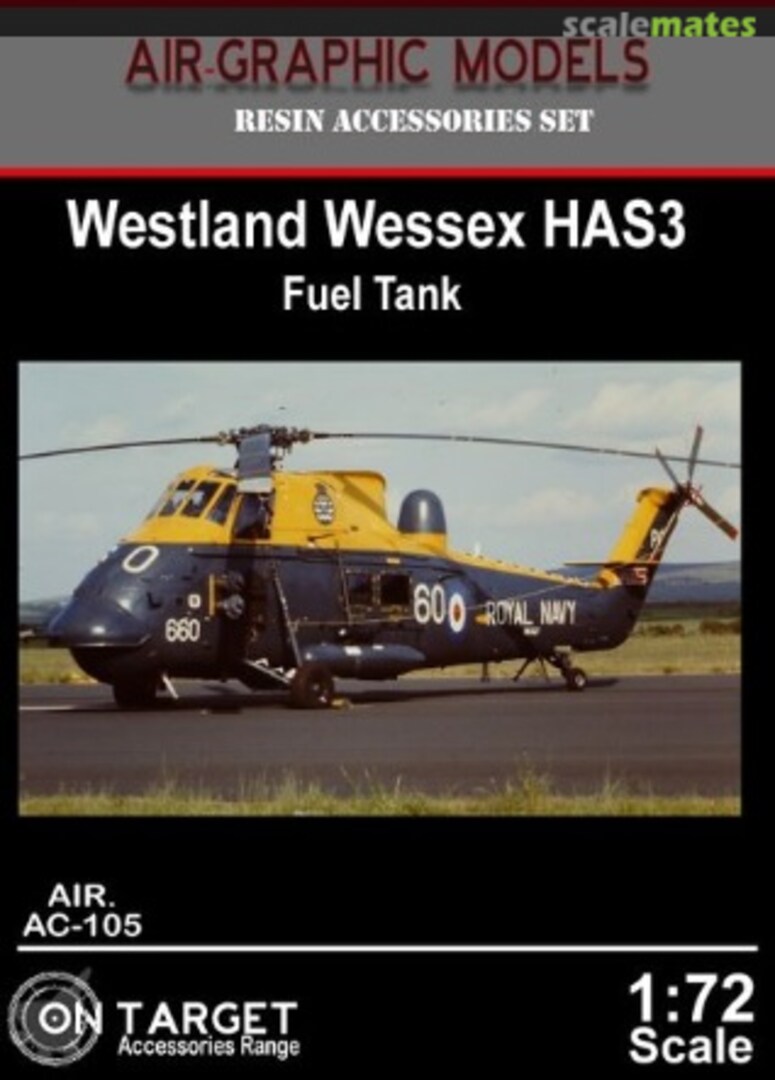 Boxart Westland Wessex HAS3 Fuel Tank AIR.AC-105 Air-Graphic Models