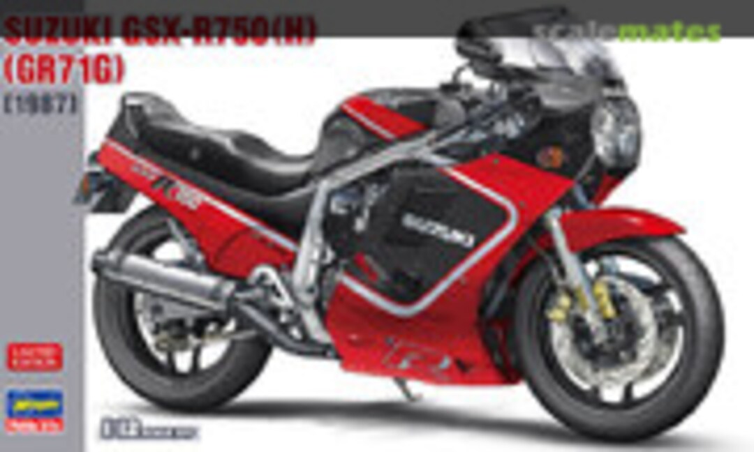 1:12 Suzuki GSX-R750 (H) (GR71G) (1987) (Hasegawa 21725)