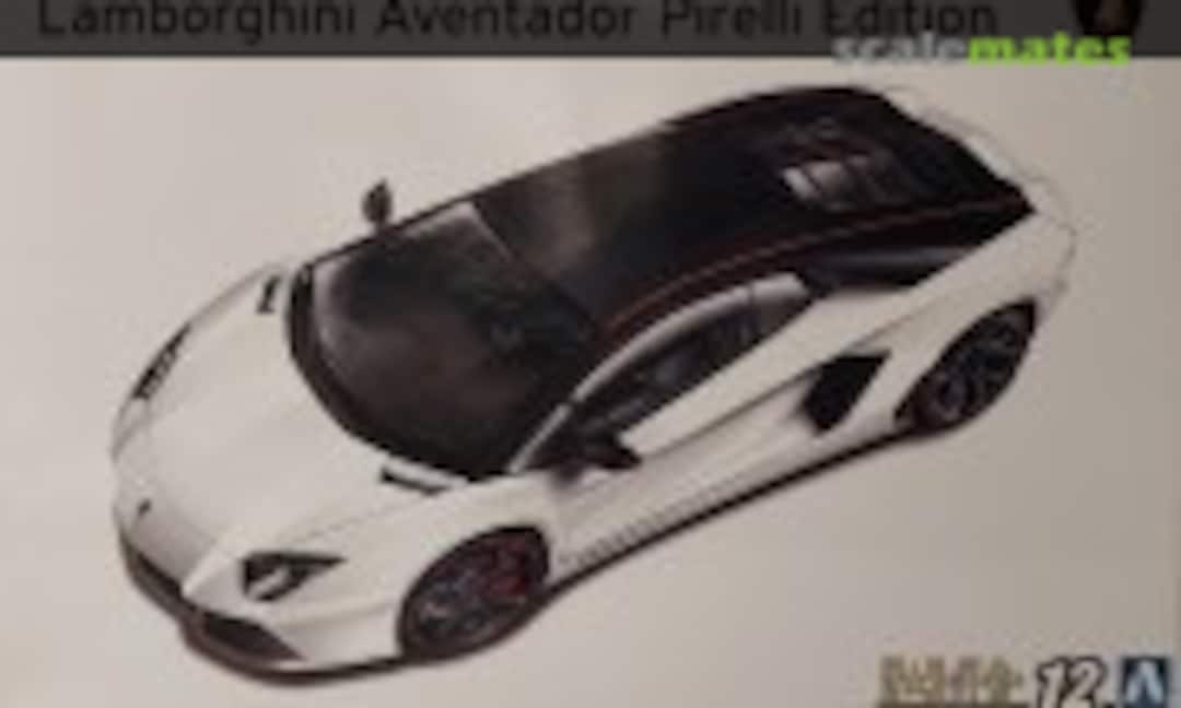 1:24 Lamborghini Aventador Pirelli Edition (Aoshima 061213)