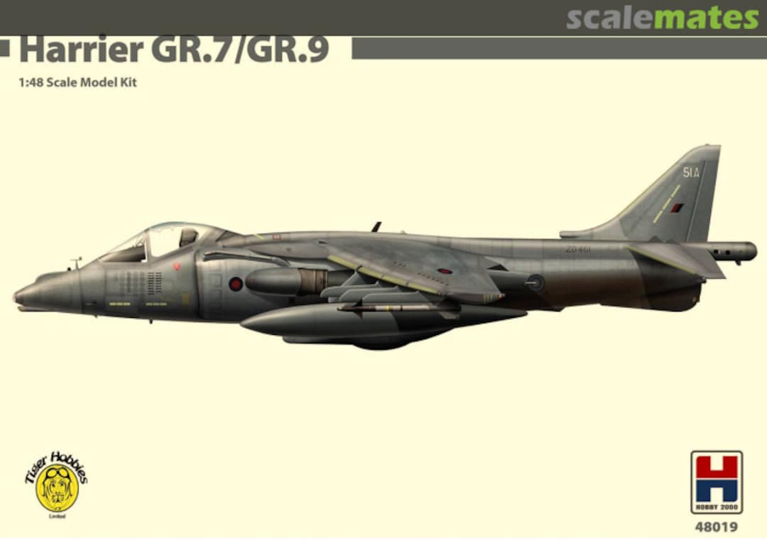 Boxart Harrier GR.7/GR.9 48019 Hobby 2000