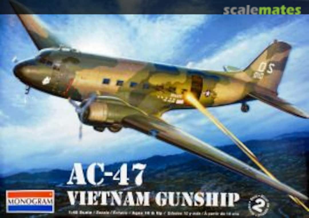 Boxart AC-47 Vietnam Gunship 5615 Monogram