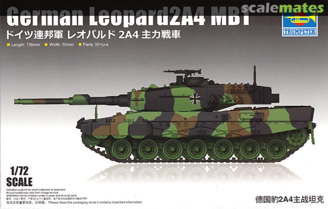 Boxart Leopard 2A4 07190 Trumpeter