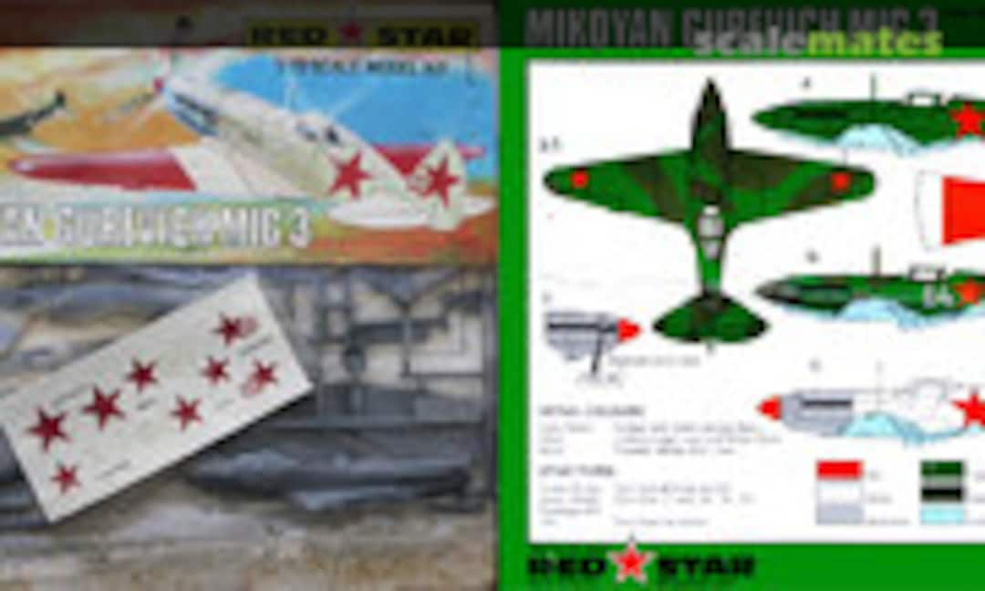 1:72 Mikoyan Gurevich MiG 3 (Red Star RS101)