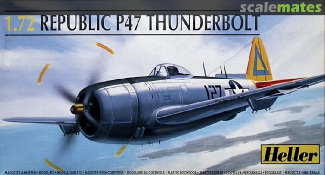 Boxart Republic P47N Thunderbolt 80267 Heller