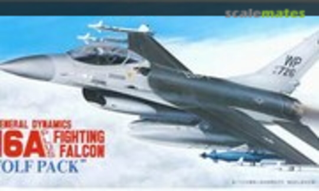 1:72 General Dynamics F-16A Plus Fighting Falcon &quot;Wolf Pack&quot; (Fujimi 24002)