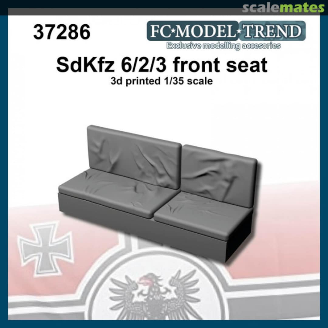 Boxart SdKfz 6/2, 6/3 front seats 37286 FC Model Trend