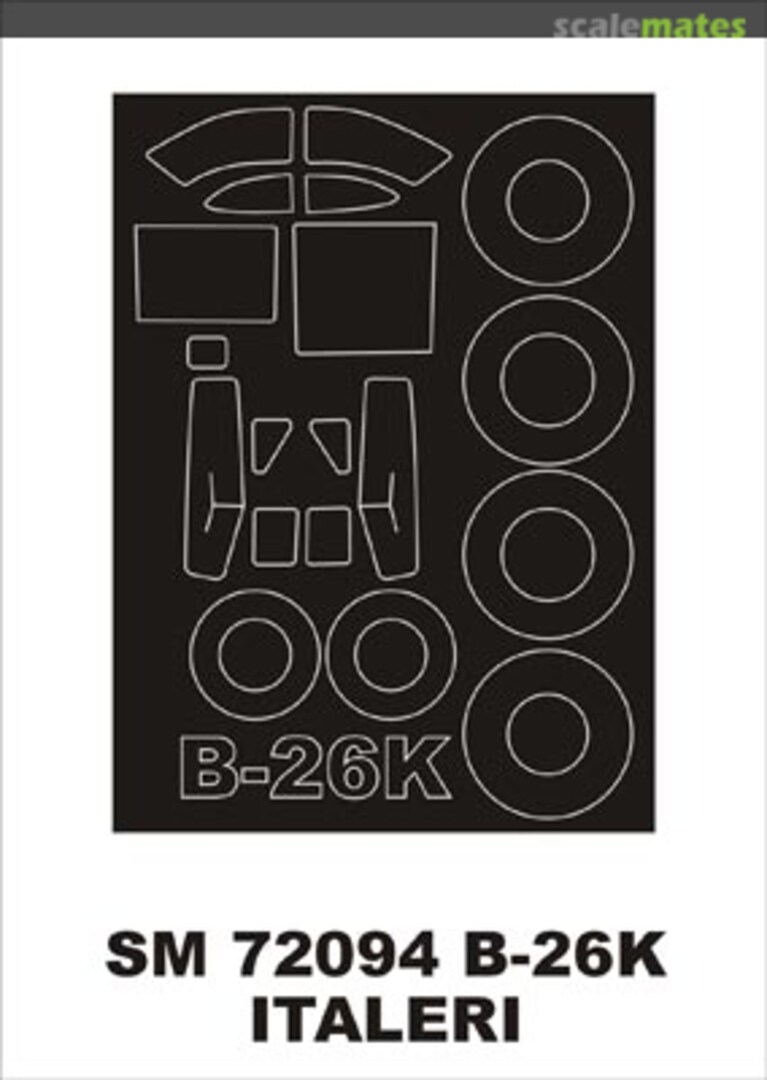 Boxart Douglas B-26K Invader SM72094 Montex