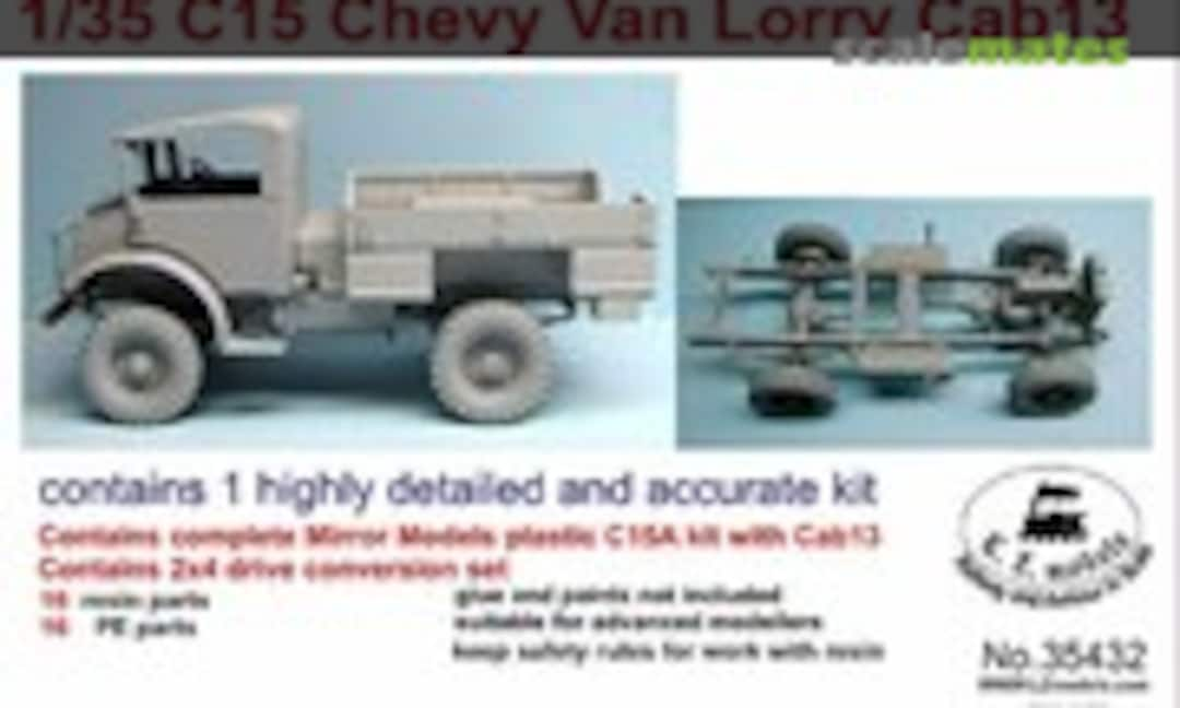 C15 Chevy Van Lorry Cab13 (L.Z. Models 35432)