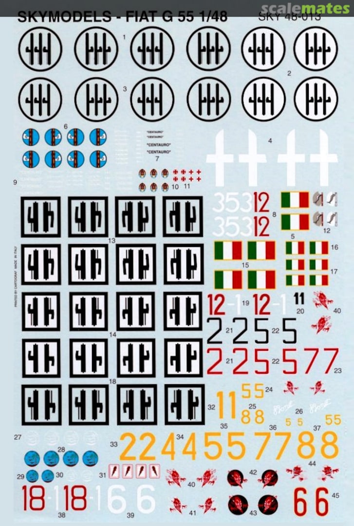 Boxart Fiat G.55 48-013 Sky Models