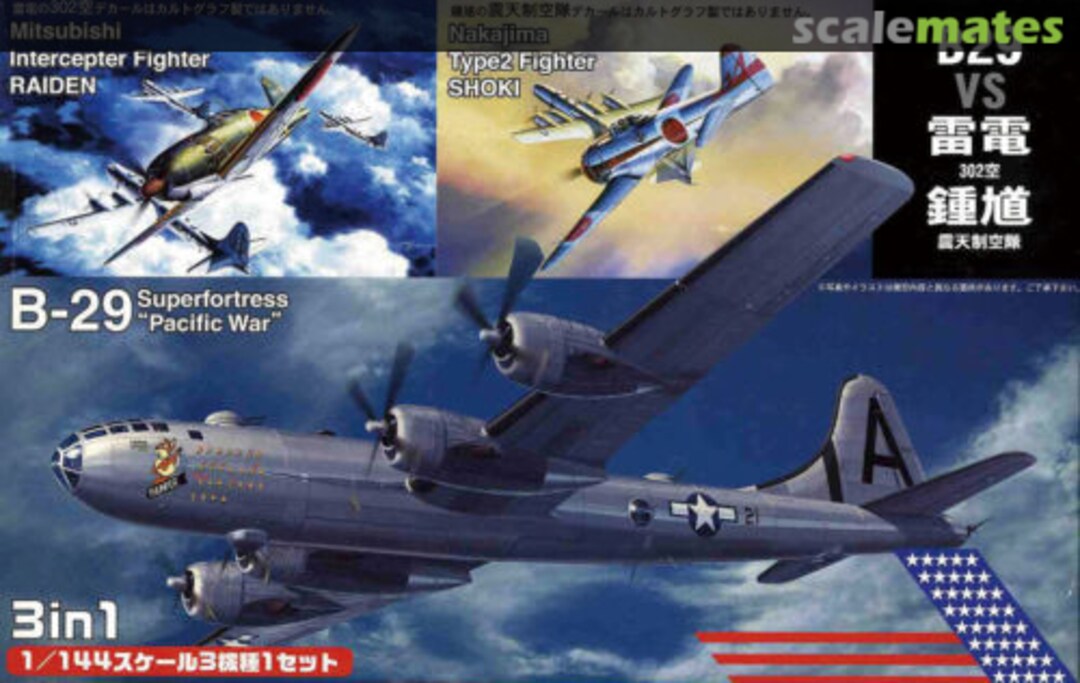 Boxart B-29 Vs. Raiden/Shoki 14410 Fujimi