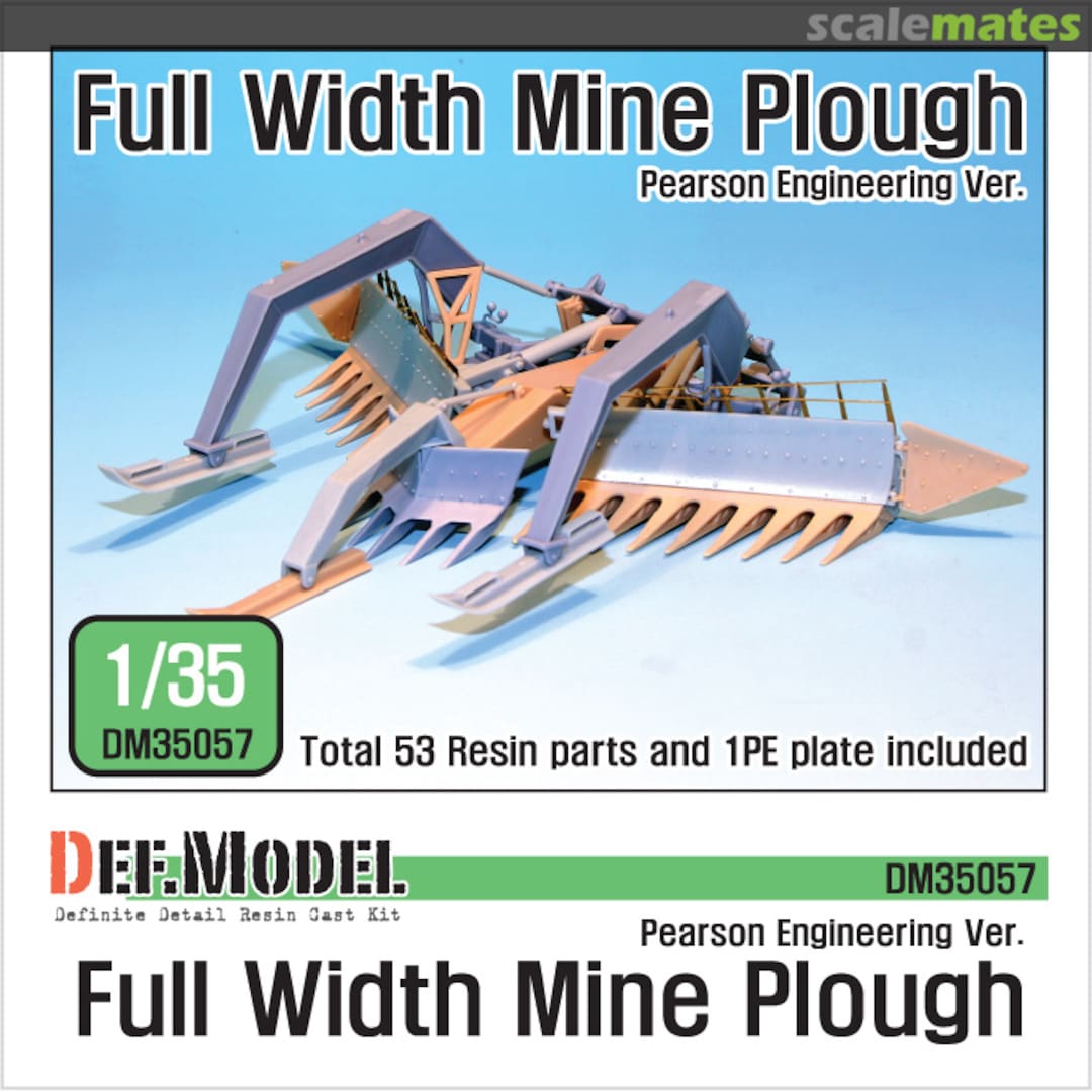 Boxart Mine plough (Pearson engineering Ver.) DM35057 Def.Model