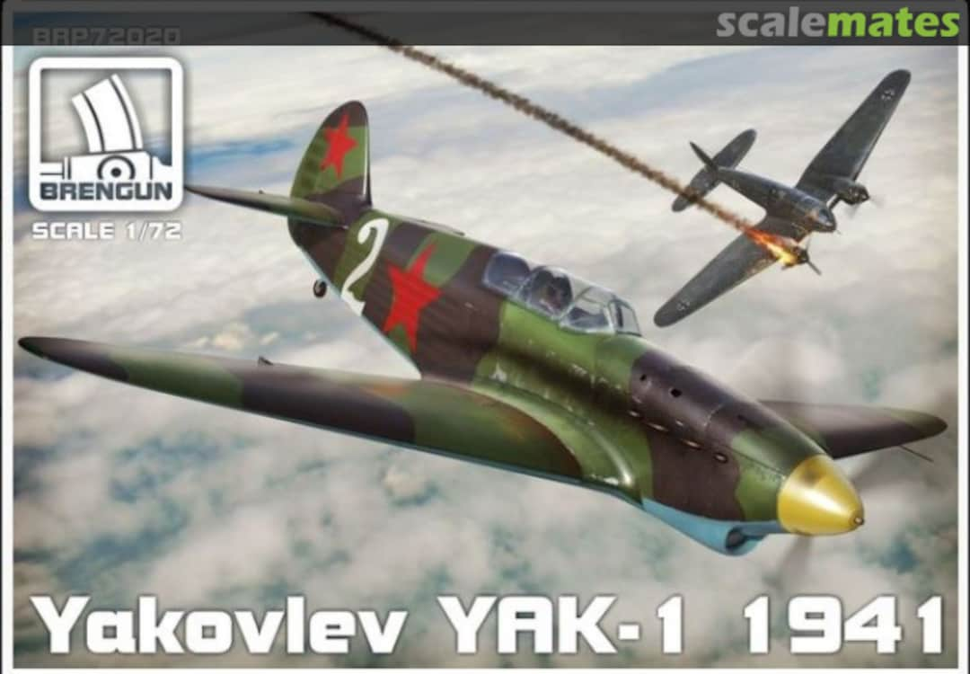 Boxart Yakovlev Yak-1 1941 BRP72020 Brengun