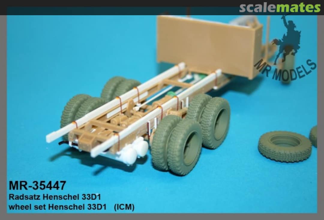 Boxart Wheel set Henschel 33D1 MR-35447 MR Modellbau