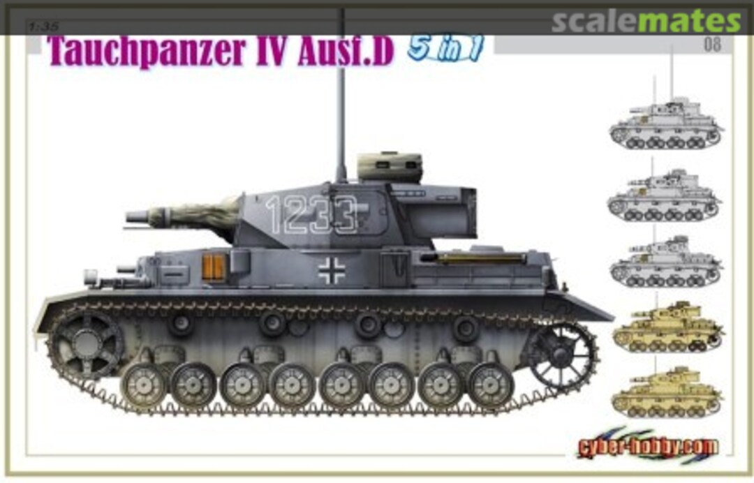 Boxart Tauchpanzer IV Ausf. D 6327 Cyber Hobby