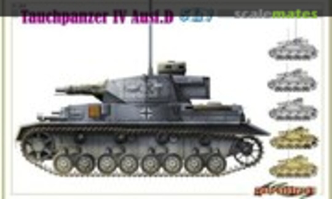 1:35 Tauchpanzer IV Ausf. D (Cyber Hobby 6327)