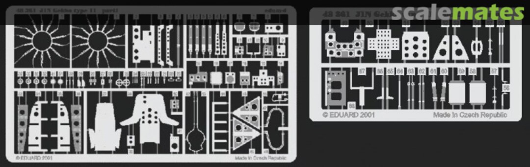 Boxart J1N Gekko Type 11 48361 Eduard