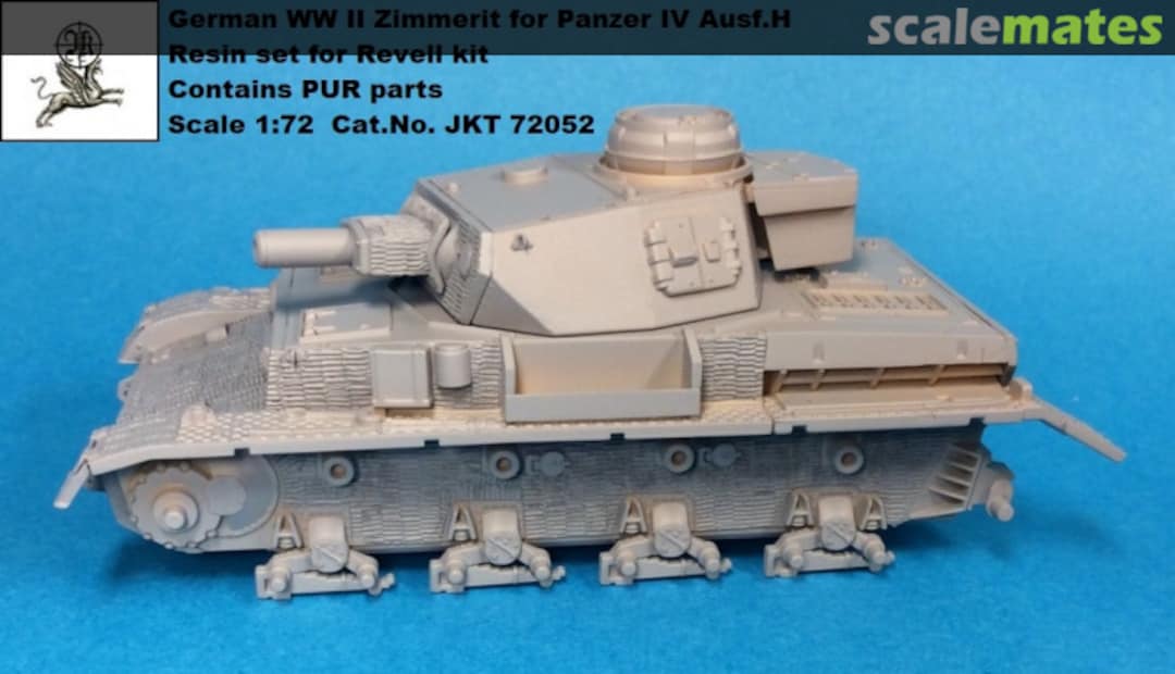 Boxart Zimmerit for Panzer IV Ausf.H 72052 J.K. Resin