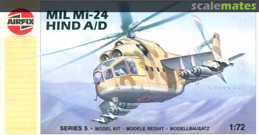 Boxart Mil Mi-24 Hind A/D 05023 Airfix