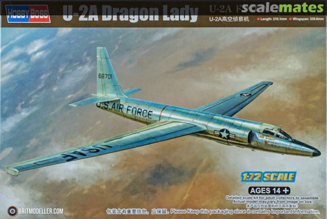 Boxart U-2A Dragon Lady 87270 HobbyBoss