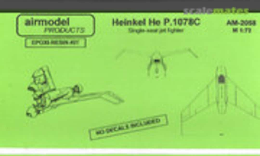 1:72 Heinkel He P.1078C (Airmodel AM-2058)