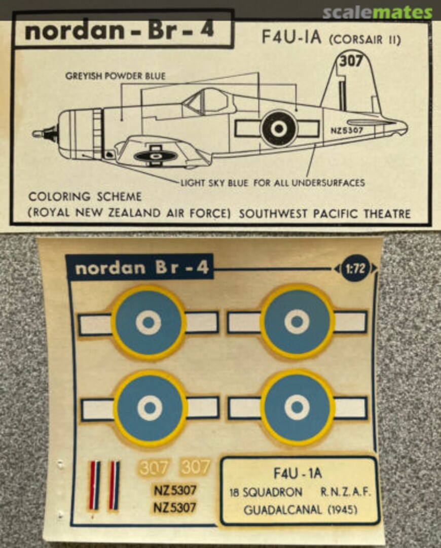 Boxart F4U-1A Br-4 Norden