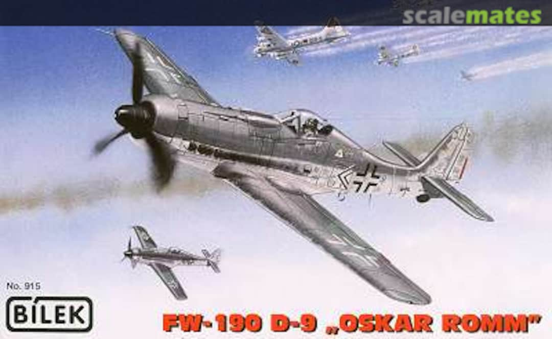 Boxart Fw-190 D-9 "Oskar Romm" 915 Bilek