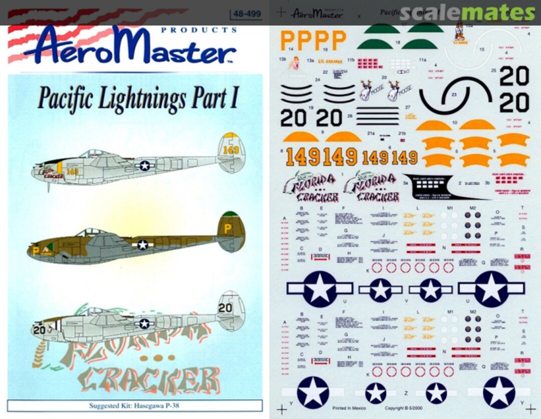 Boxart Pacific Lightnings 48-499 AeroMaster