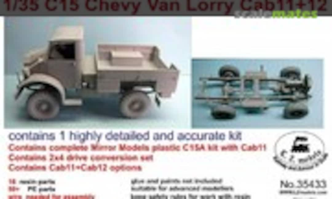 C15 Chevy Van Lorry Cab11 (L.Z. Models 35433)