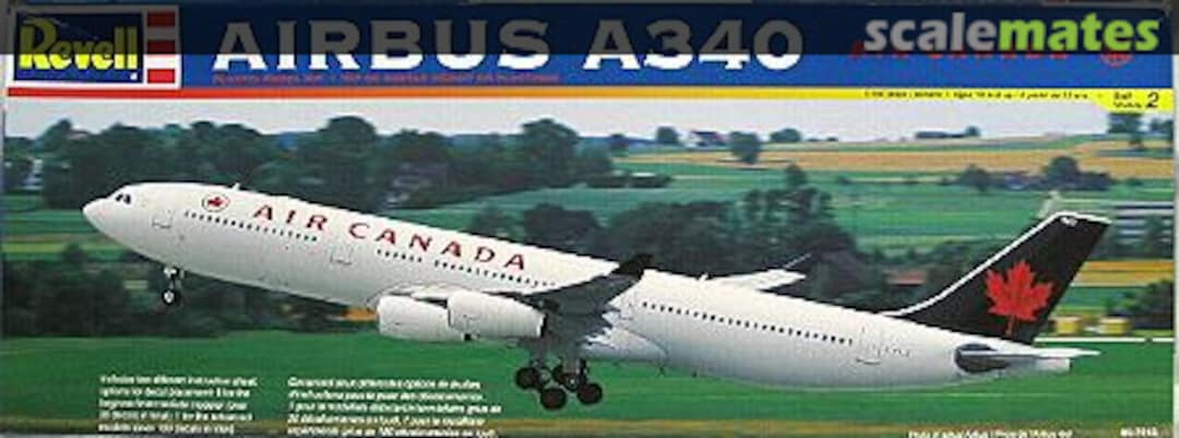 Boxart Airbus A340 Air Canada 85-7218 Revell