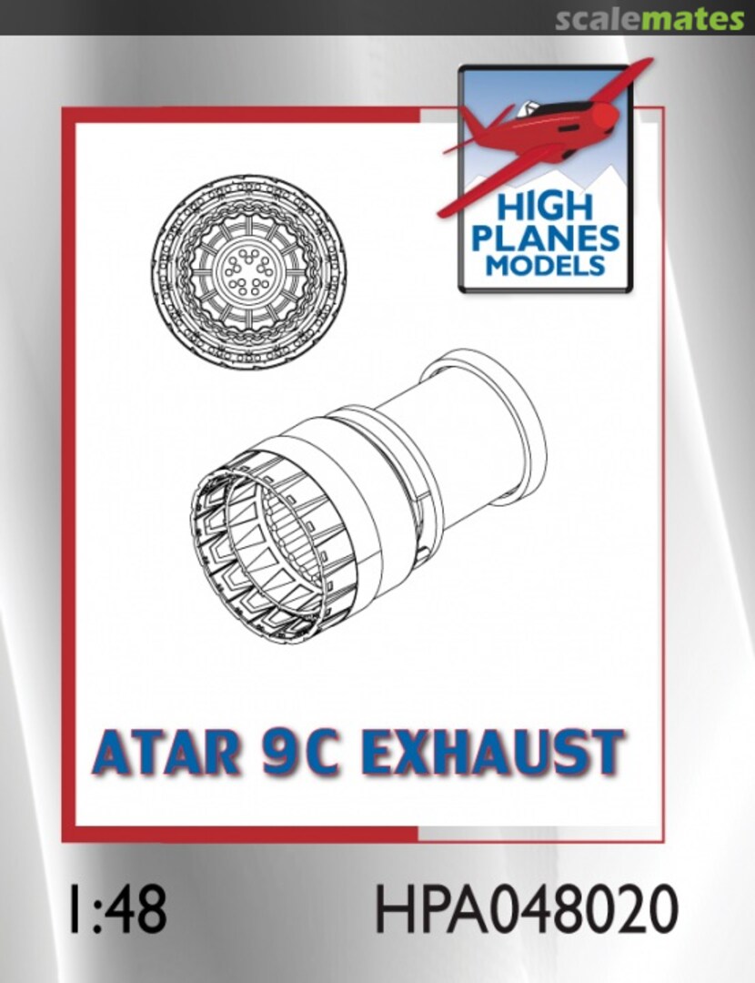 Boxart SNECMA ATAR 9C EXHAUST HPA048020 High Planes Models