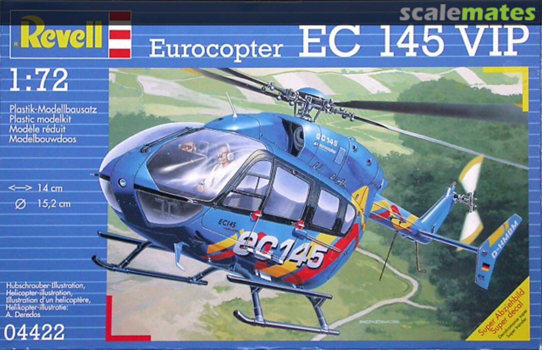 Boxart Eurocopter EC 145 VIP 04422 Revell