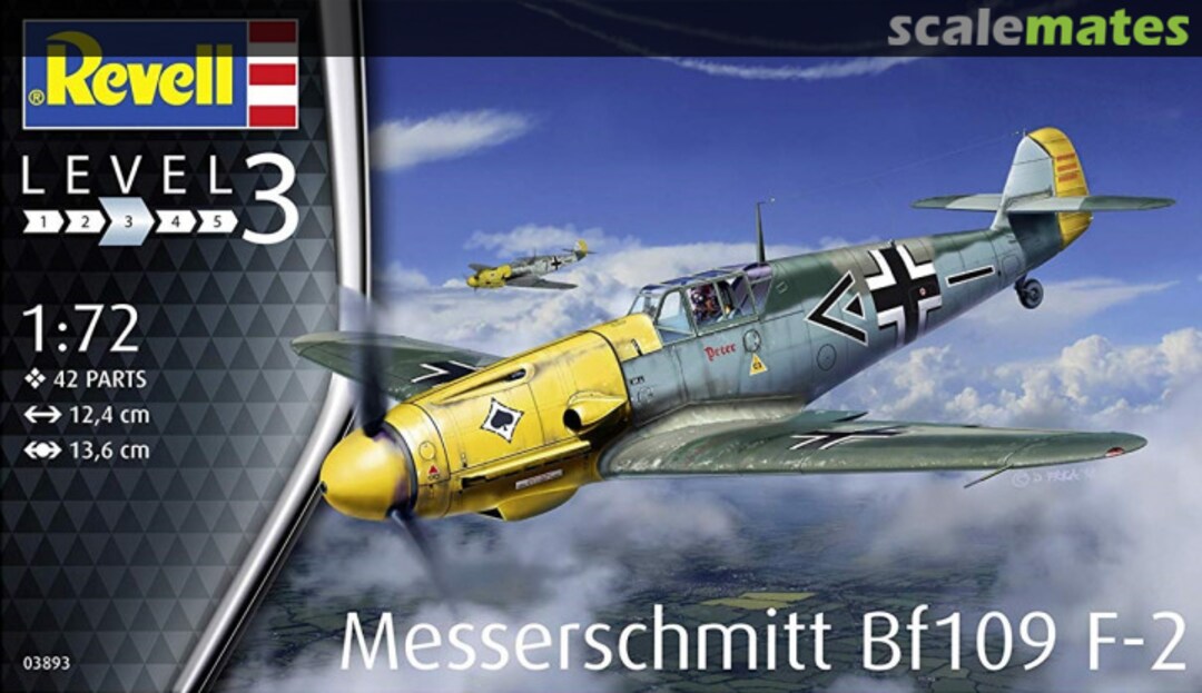 Boxart Messerschmitt Bf109 F-2 03893 Revell