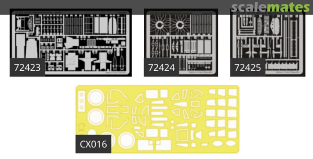 Contents B-25J BIG7201 Eduard