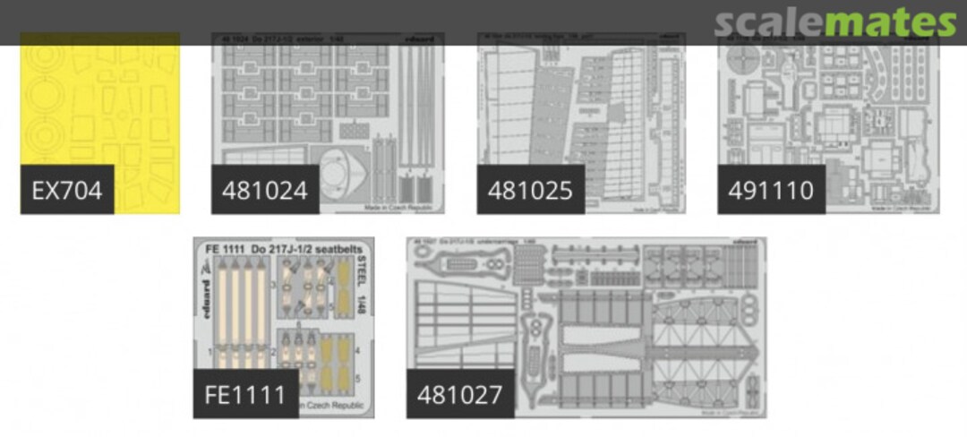 Contents Do 217J-1/2 ICM BIG49266 Eduard