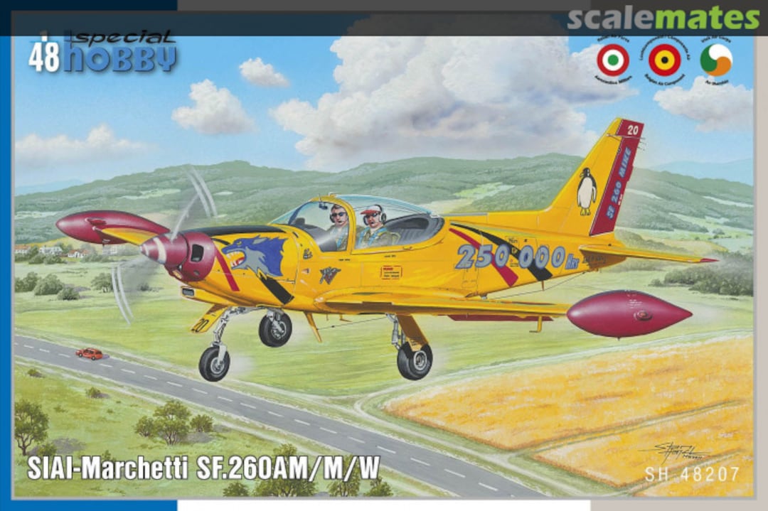 Boxart SIAI-Marchetti SF.260AM/M/W SH48207 Special Hobby