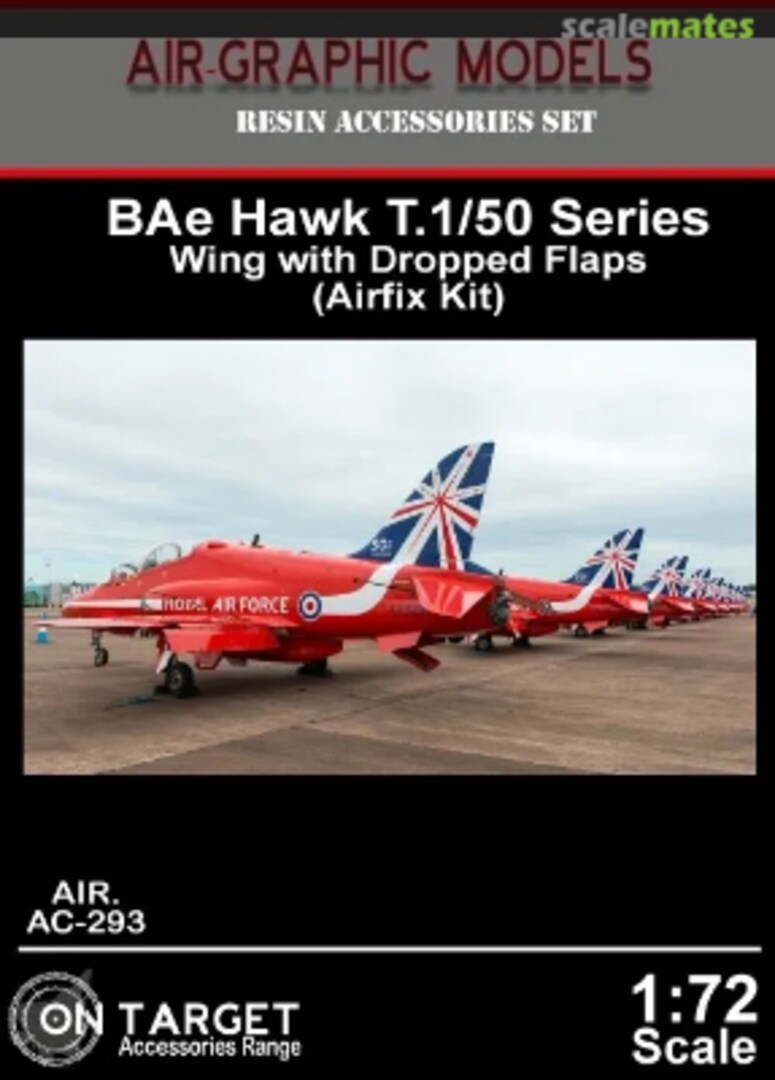 Boxart BAe Hawk T.1/50 Series Wing with Dropped Flaps AC-293 Air-Graphic Models