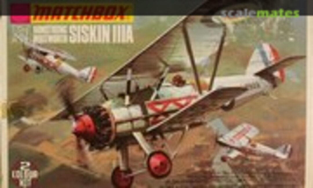 1:72 Armstrong Whitworth Siskin IIIA (Matchbox PK-25)