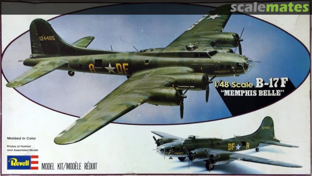 Boxart B-17F "Memphis Belle" H-197 Revell