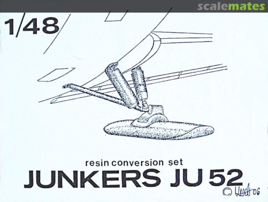 Boxart Junkers Ju 52 Ski conversion MX 4817 Master-X