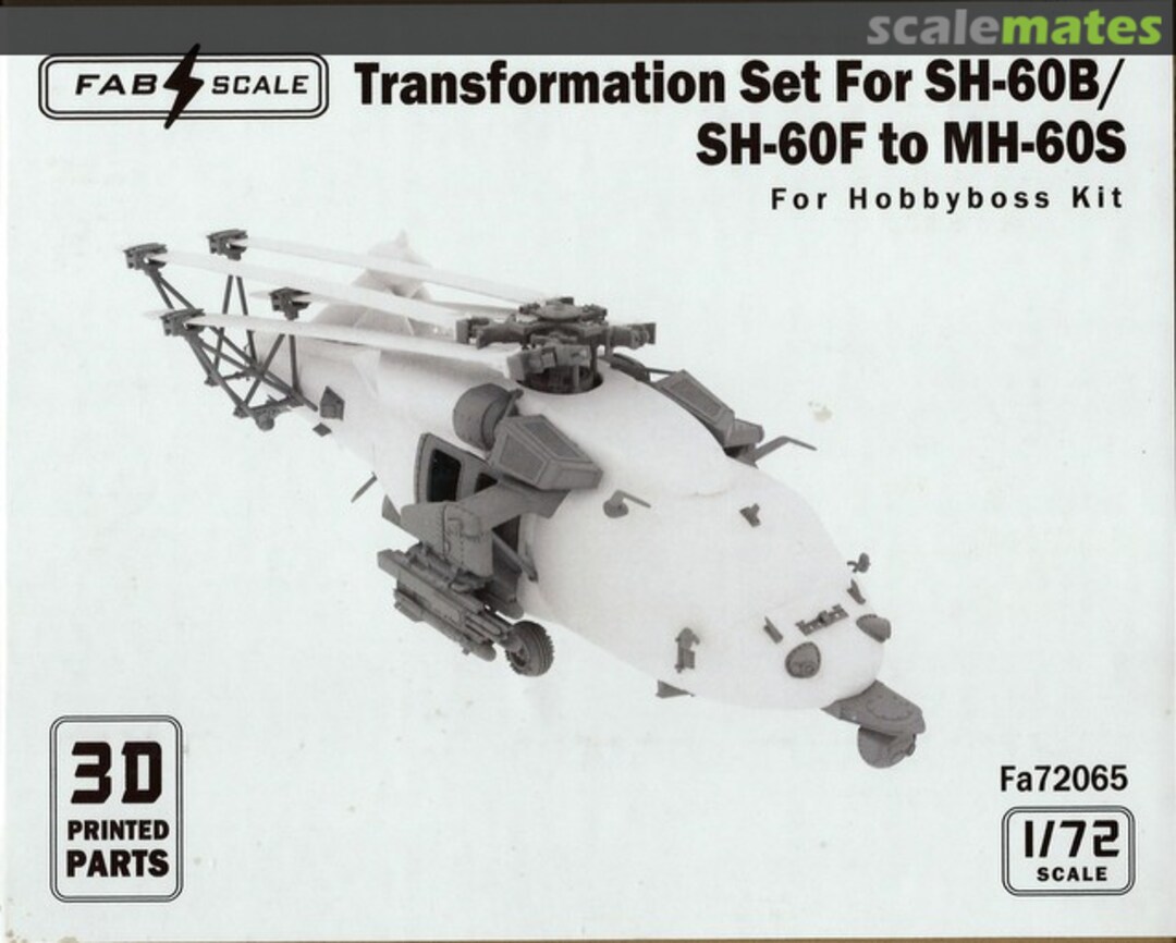 Boxart MH-60S - Transformation Set Fa72065 Fab Scale