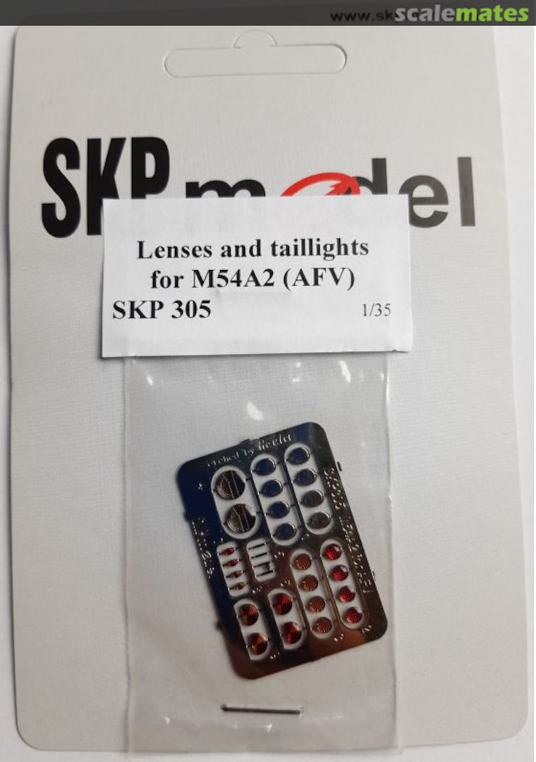 Boxart Lenses and taillights for M54A2 SKP 305 SKP model